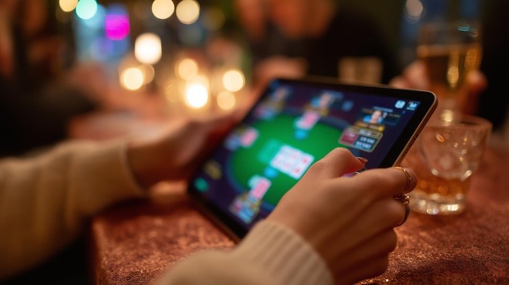 Pengguna melakukan penarikan dana melalui layanan saku21 di perangkat mobile